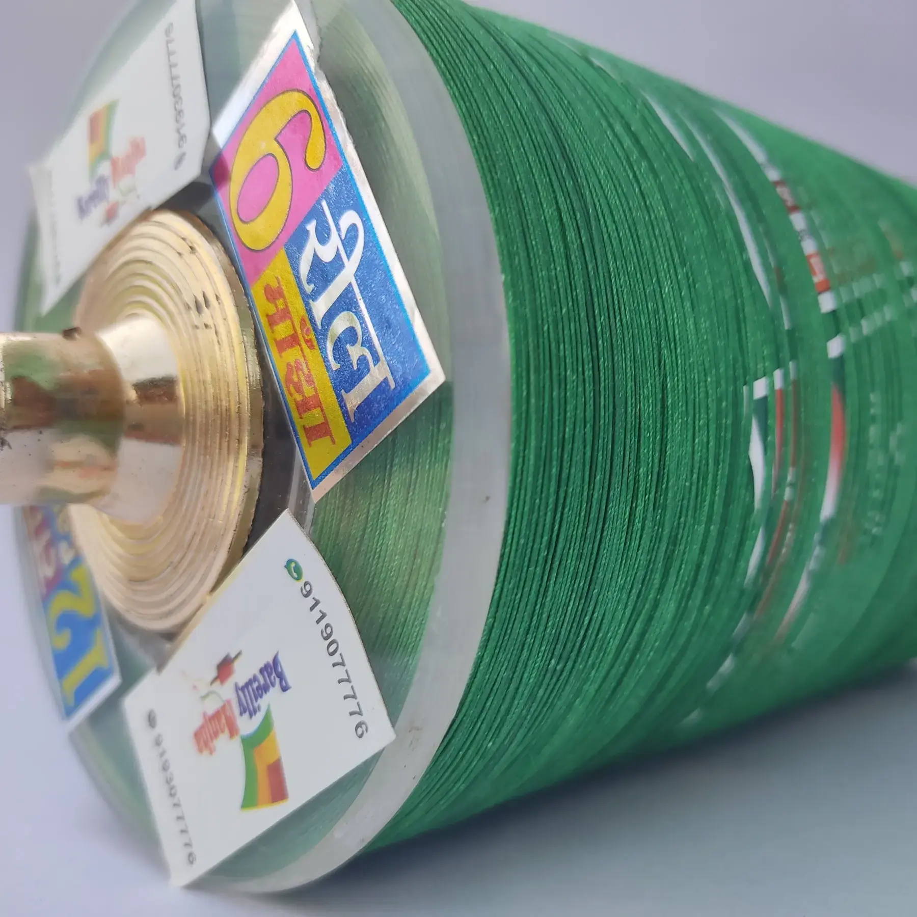 1 6000 Yard, 12 Cord Vardhman Challenge 4 Coating (6 Reels) Tournament-Grade Bareilly Manjha - Image 1