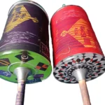 12 Cord Panda Gold Premium Manjha 4 Coating, ART J-8210 (Two Cones, 1kg Total) - Image 2