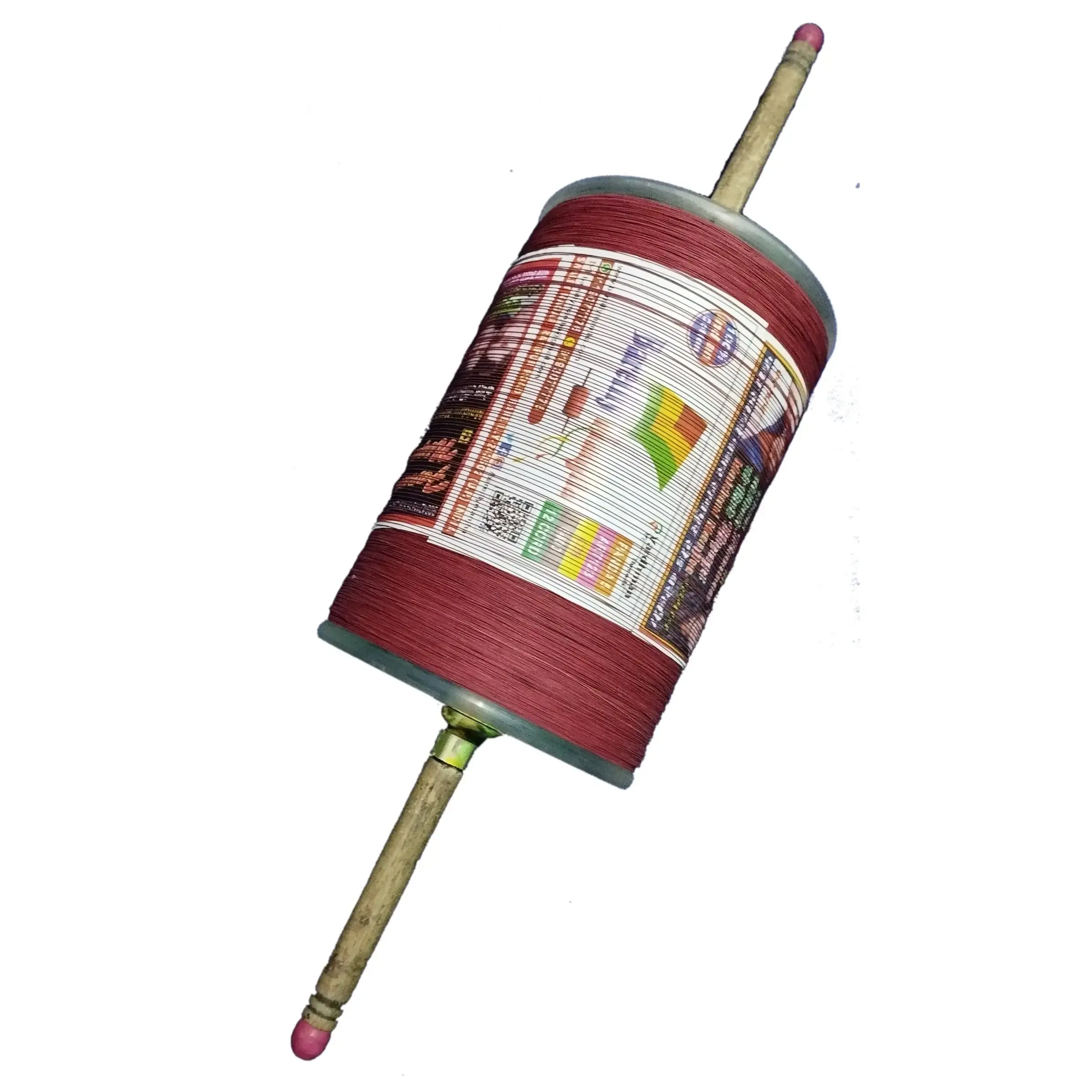 1 12 Reel – 12000 Yard, 6 Cord Vardhman Art 123 Bareilly Manjha (Double Coating) - Image 1